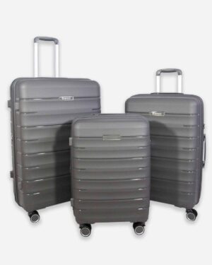 BIENOTI 8100 DE POLIPROPILENO Gris (3 Piezas)