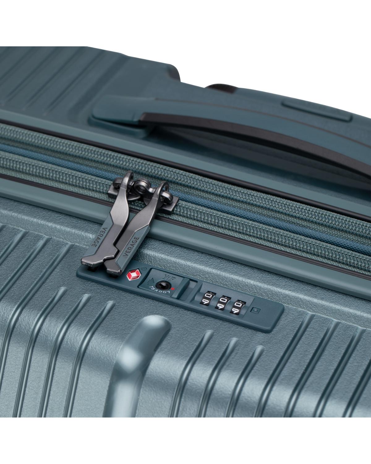 Maleta Verage Rome Verde GM19006W (8)